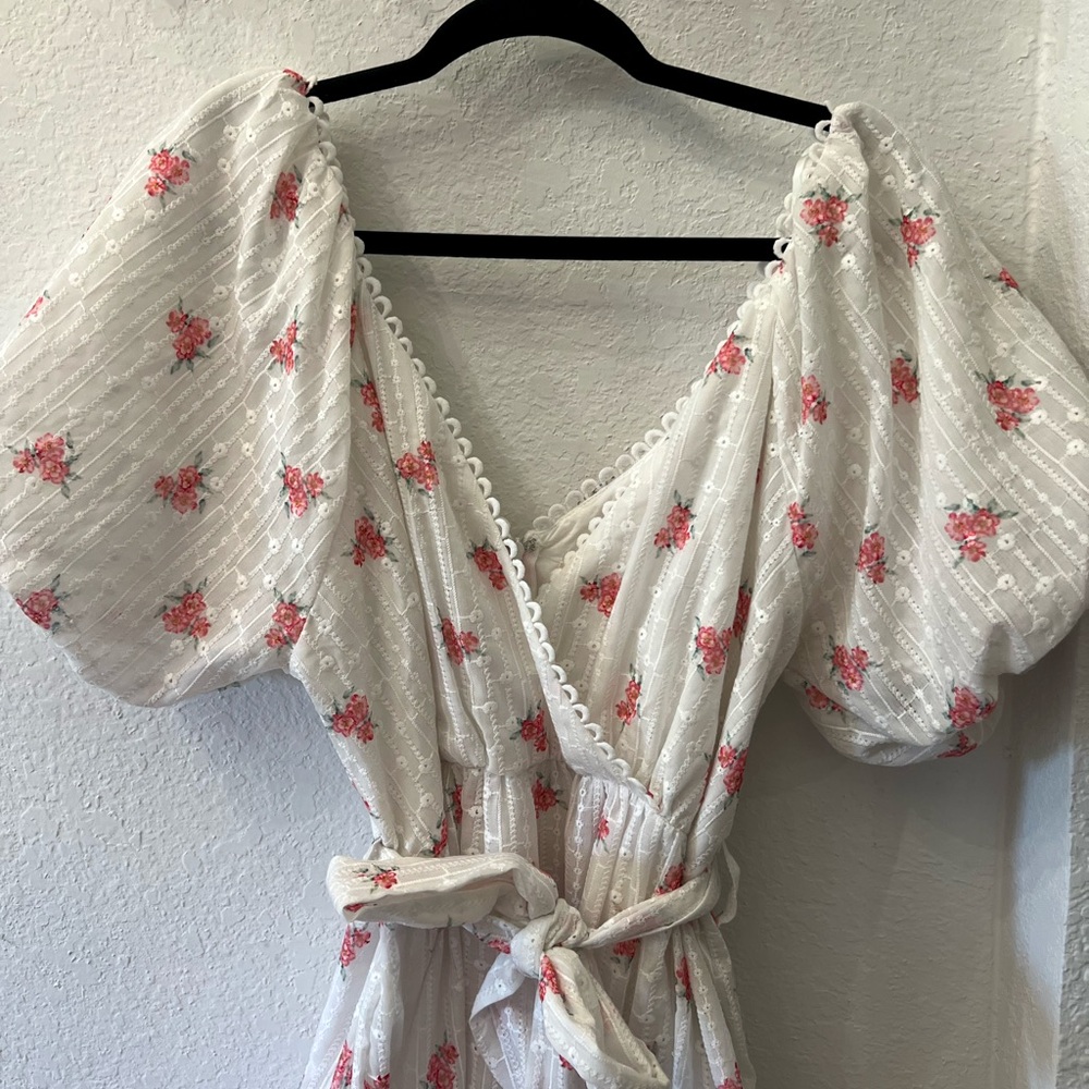 Puff sleeve mini